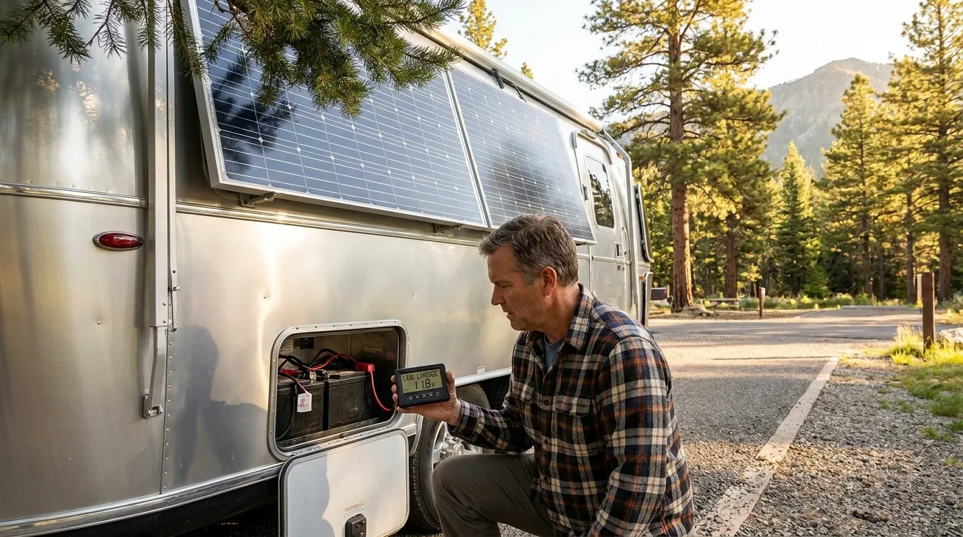RV Solar Panel Not Charging Battery Easy Fixes